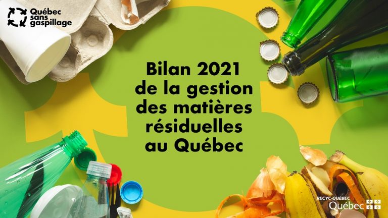 Mars 2023 - Bilan 2021 de Recyc-Québec
